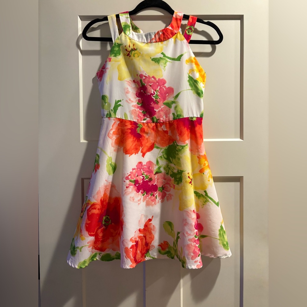 Place Girl’s Dress - Size 12 - Floral, wedding, tea party, cortagecore